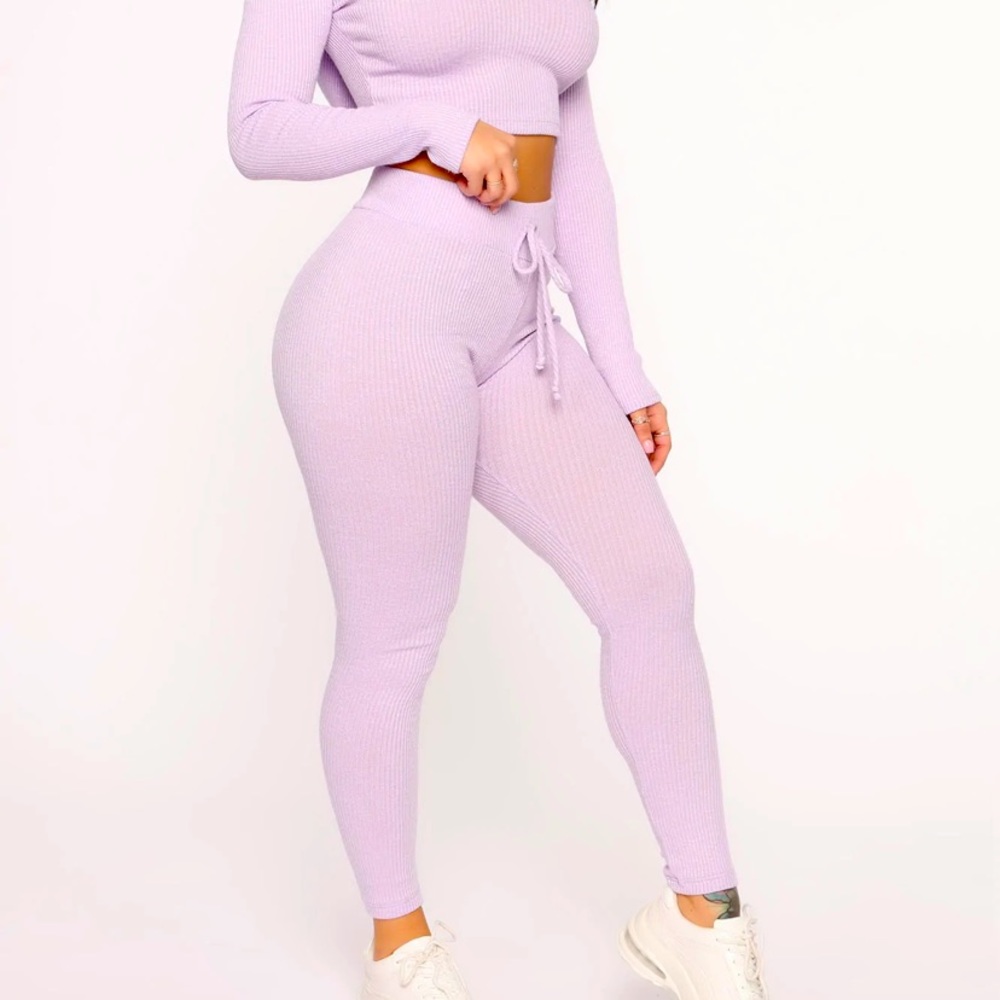 Lavender Wanderlust Fashion Nova Leggings